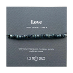 Bracelet Code Morse Messieurs : Love