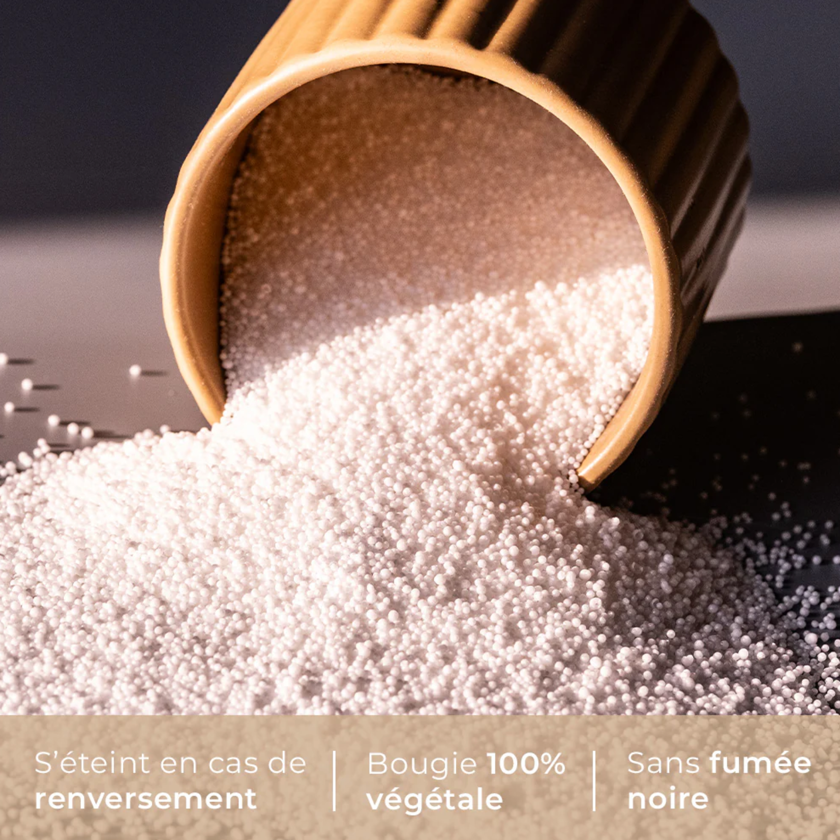 Perles de cire - Blanche