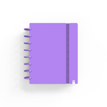 Notebook rechargeable A5 - Violet Quadrillé