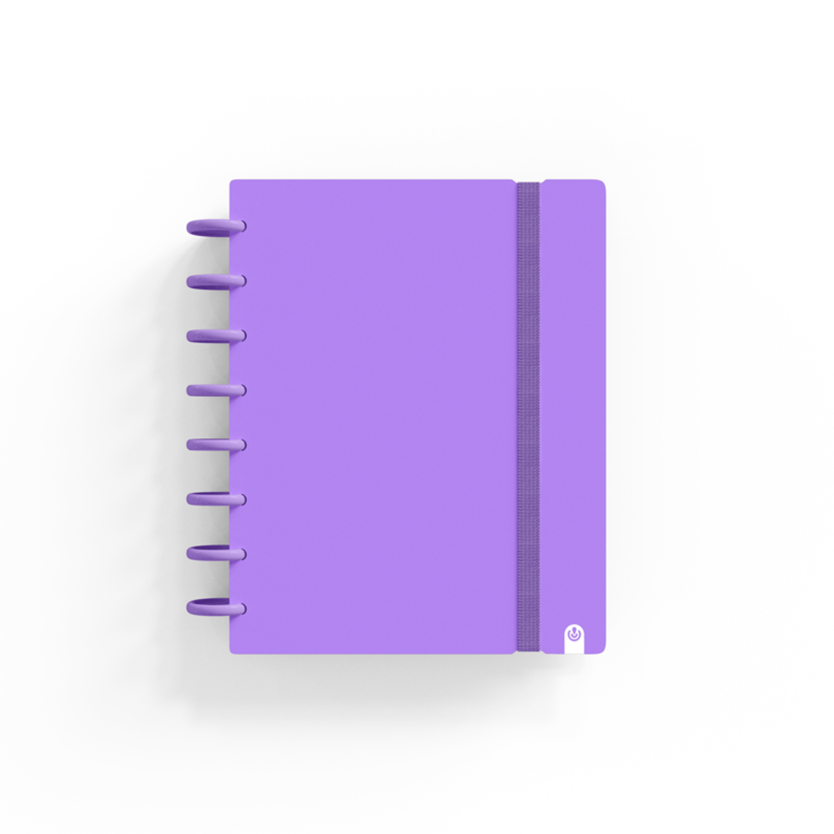 Notebook rechargeable A5 - Violet Quadrillé