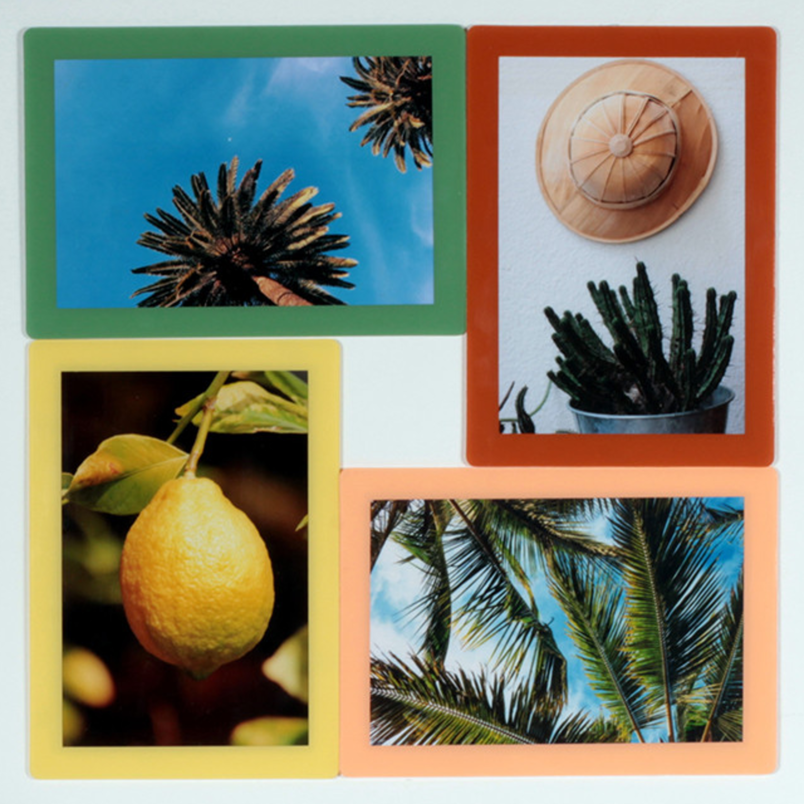 Cadre photo 10x15 cm - Jaune Paille