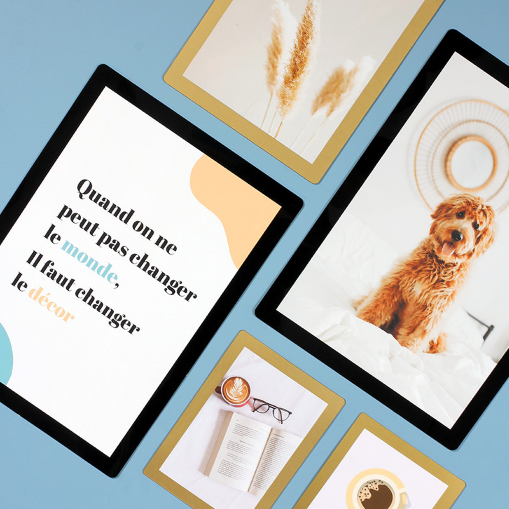 Cadre photo 20x30 cm (A4) - Noir