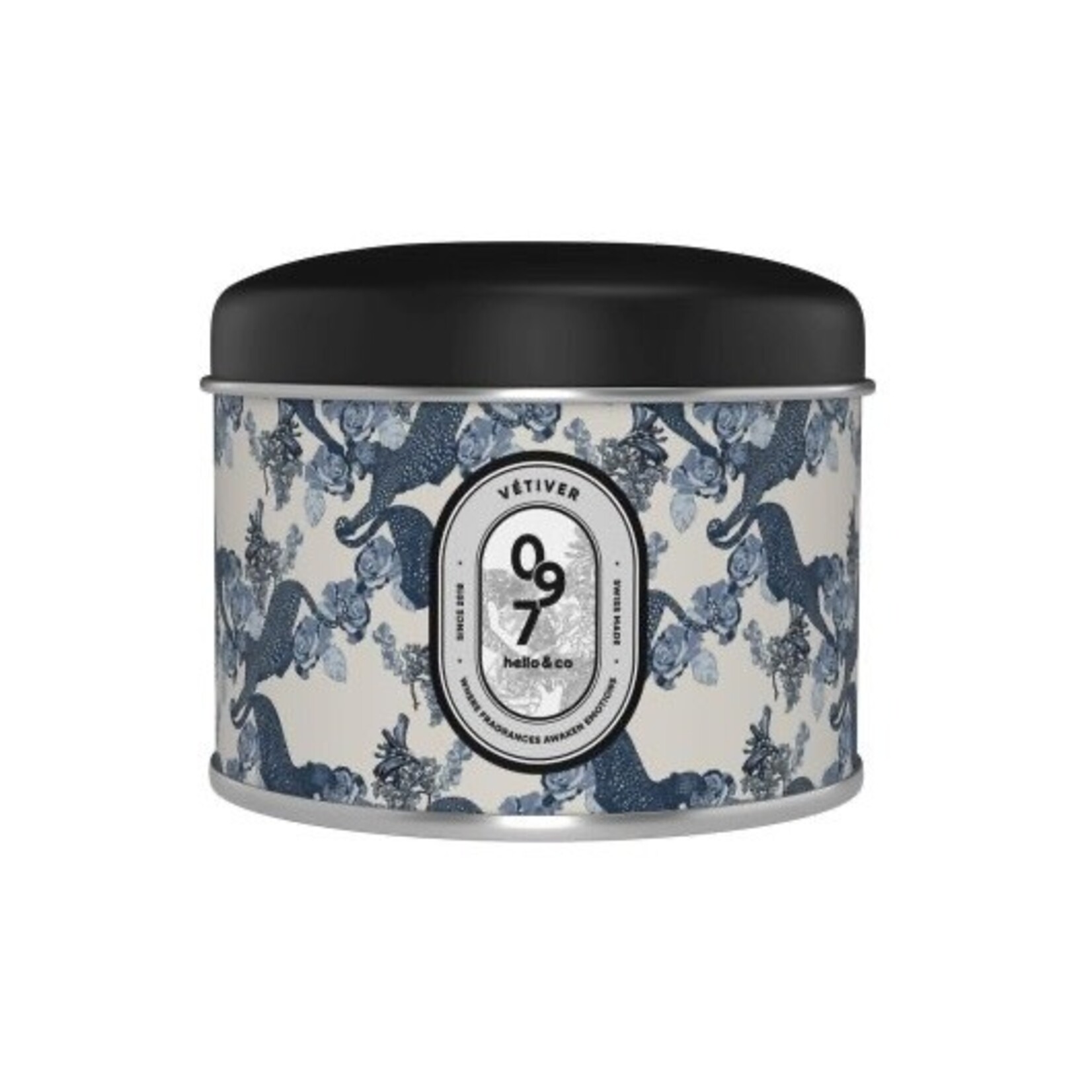 Bougie - Métal 180 ml (097 - Vétiver)