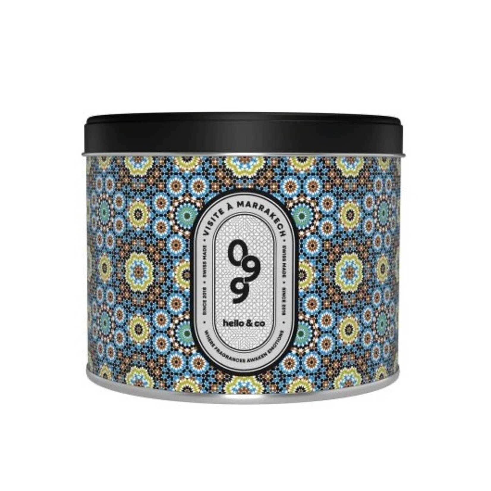 Bougie - Métal 500 ml (099 - Visite à Marrakech)