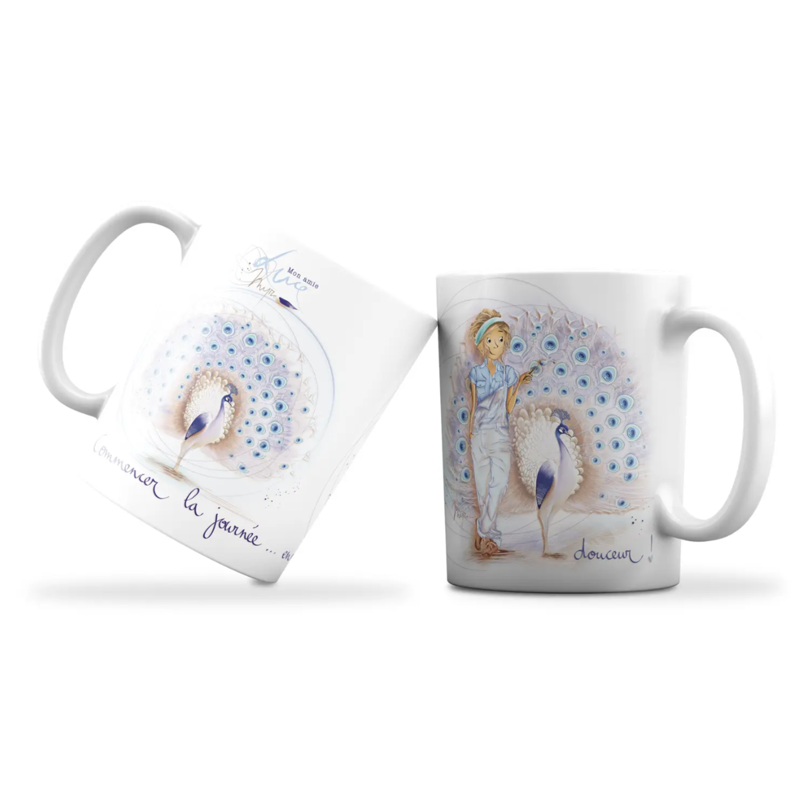 Tasse "Commencer la journée en douceur"