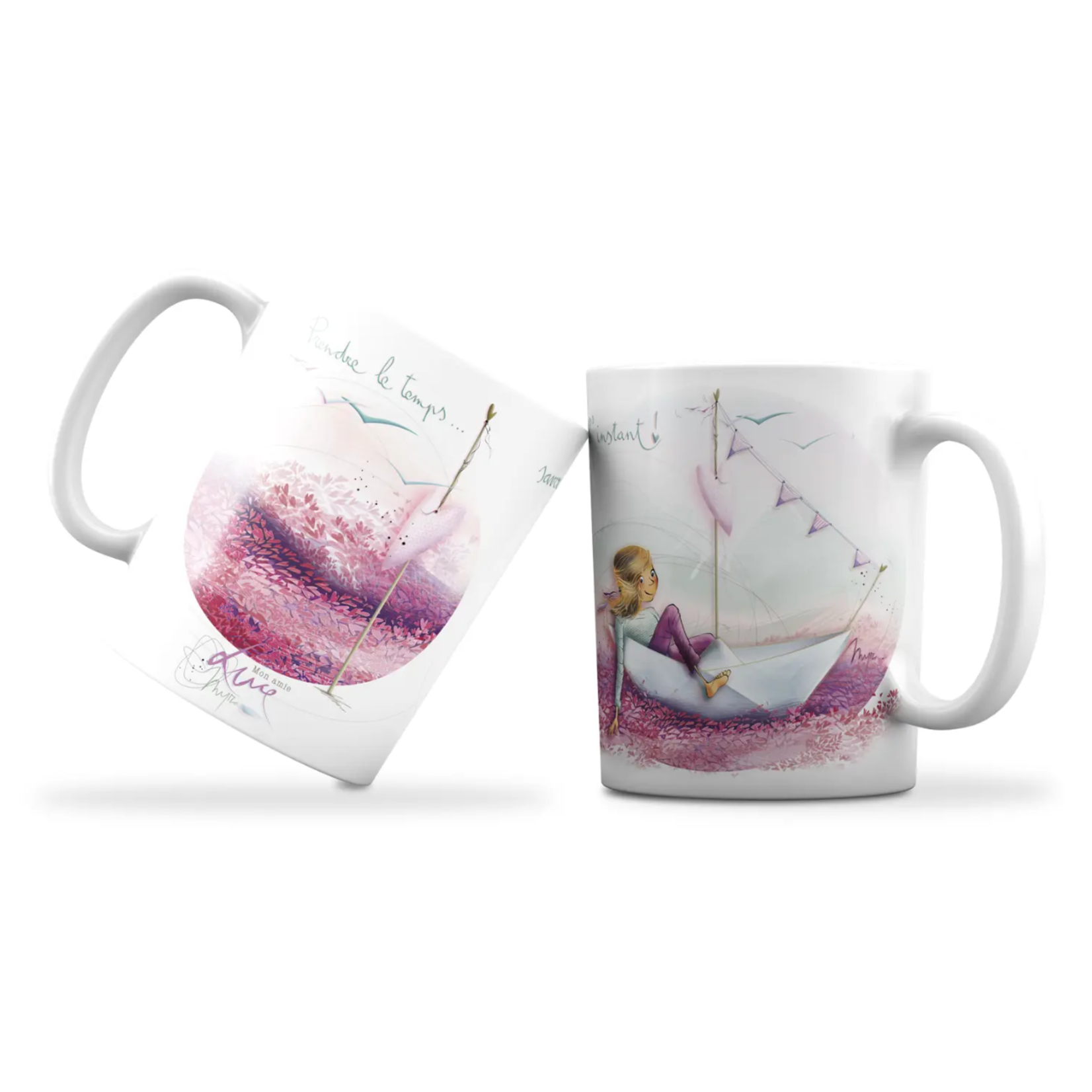 Tasse "Prendre le temps, savourer l'instant"