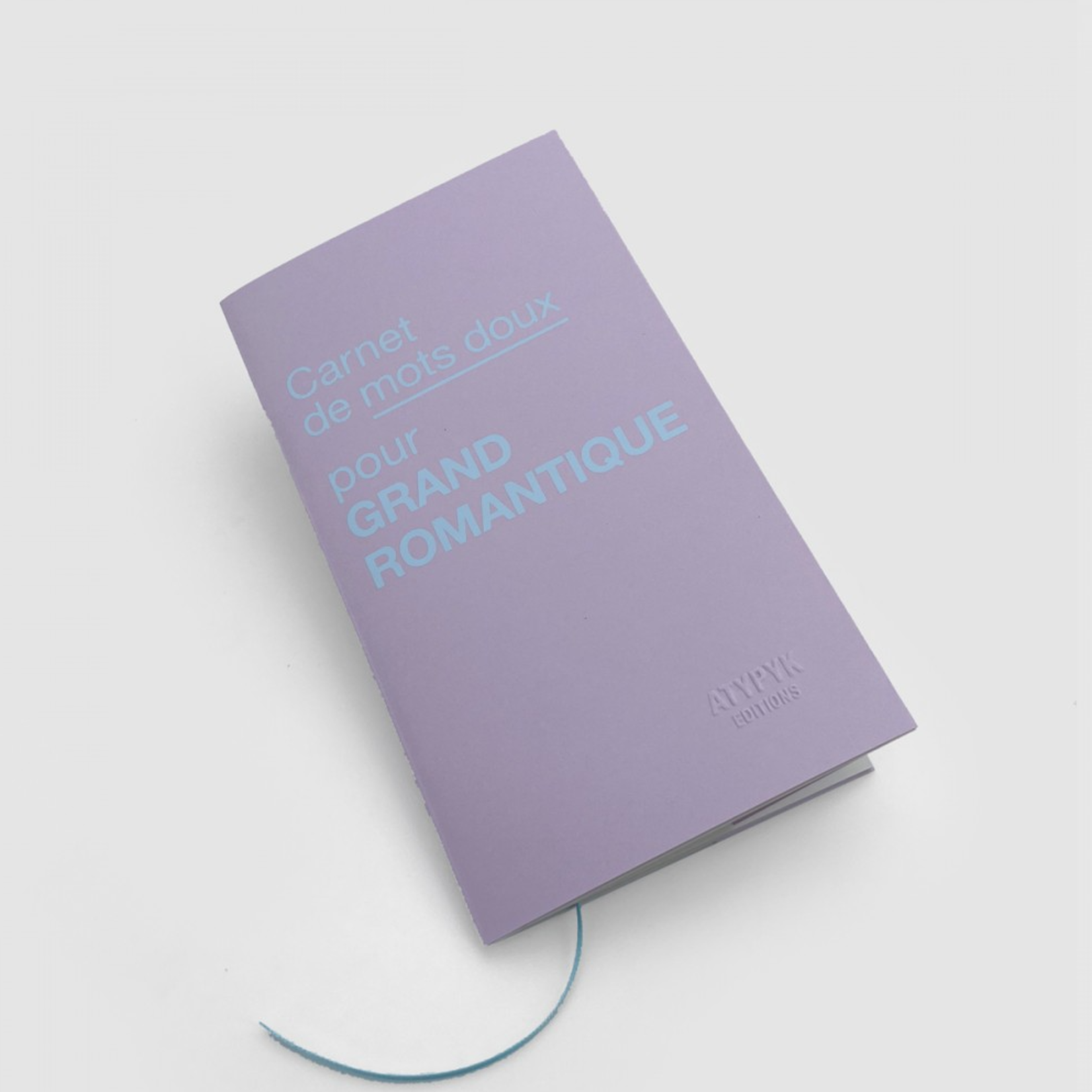 Carnet de mots doux pour GRAND ROMANTIQUE