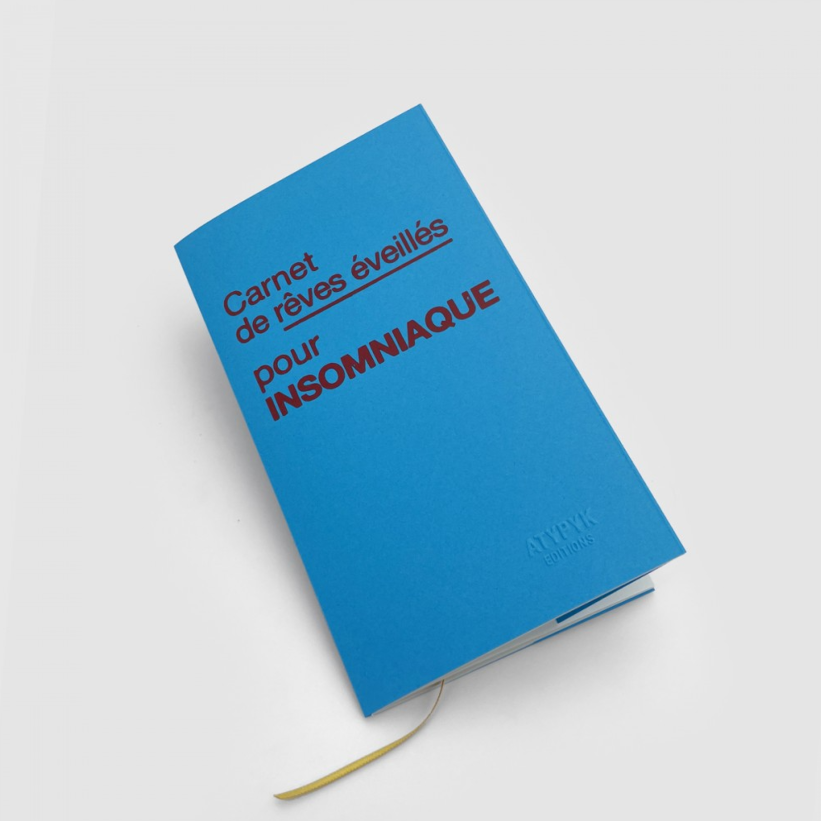 Carnet de rêves éveillés pour INSOMNIAQUE