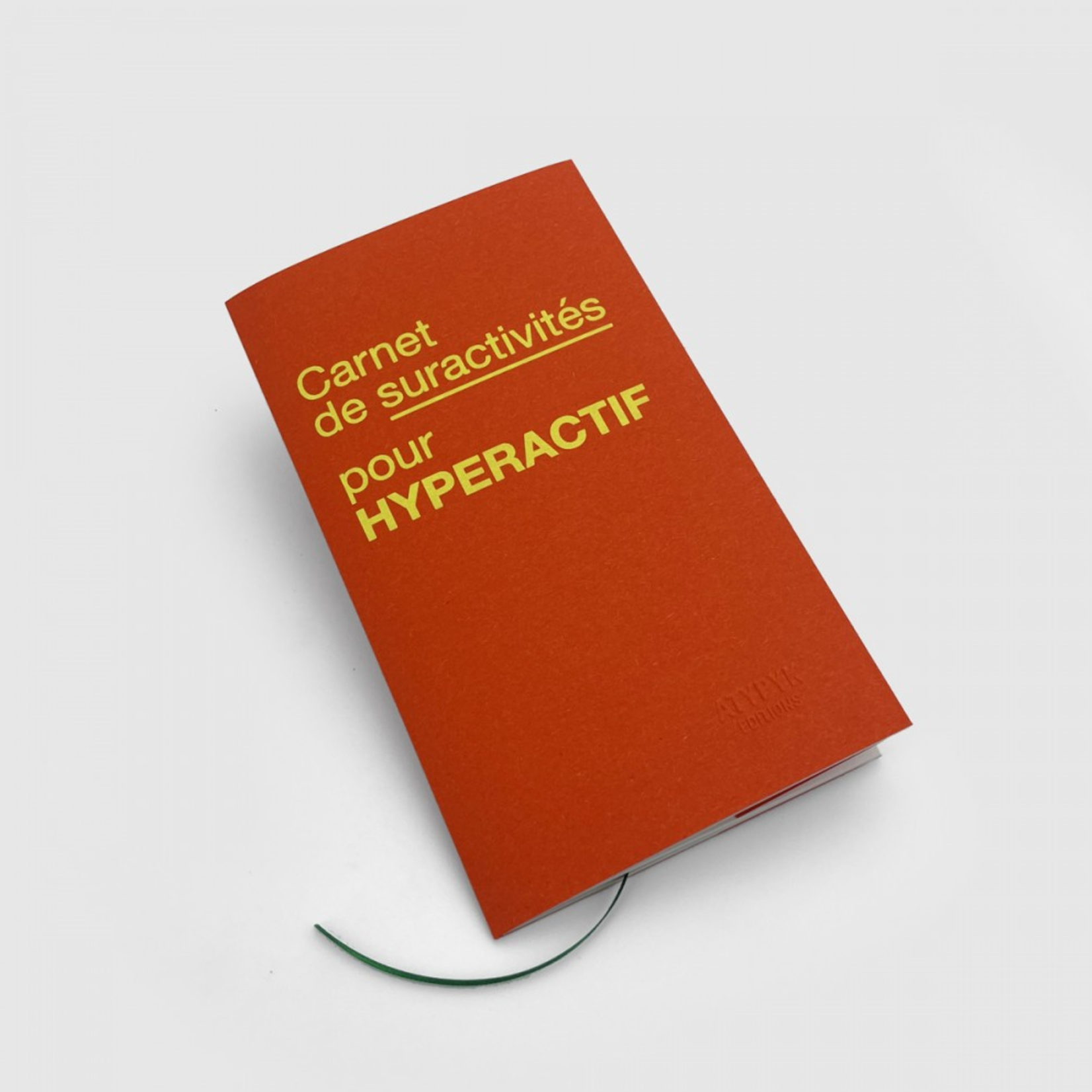 Carnet de suractivités pour HYPERACTIF