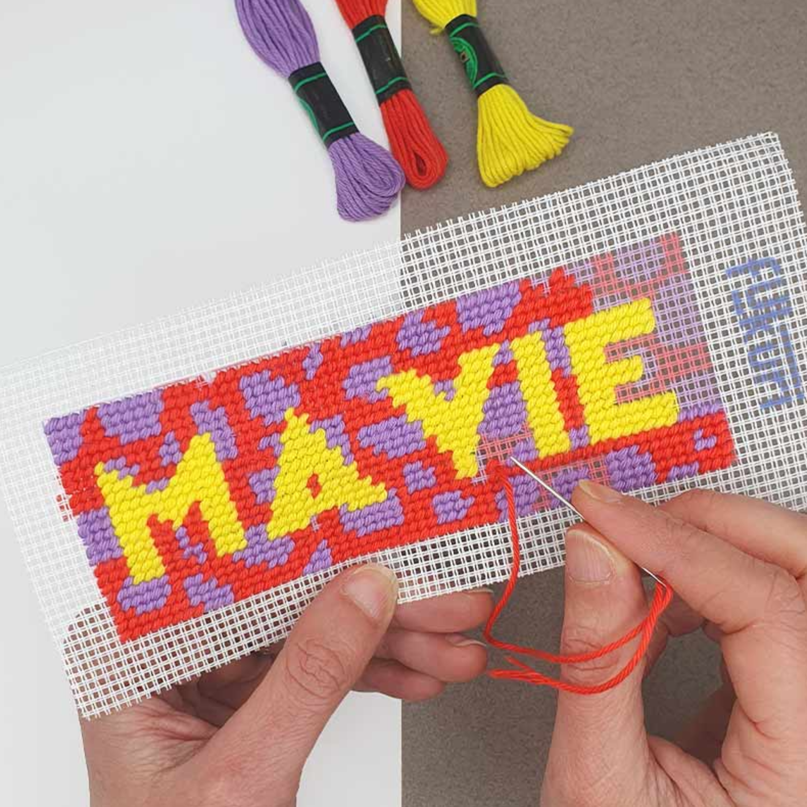 Kit Canevas - MA VIE - Marque-page