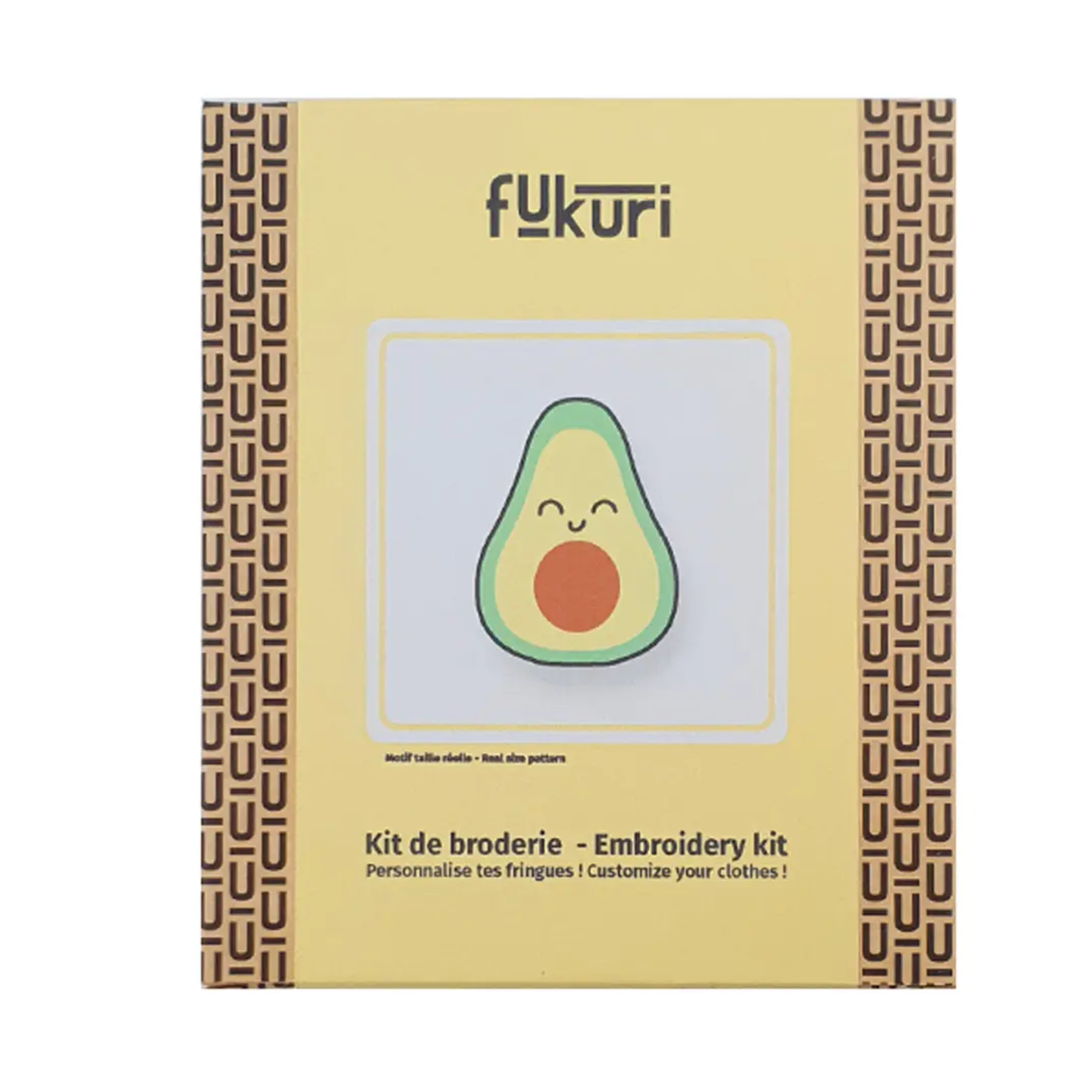 Kit Broderie - Avocat kawaii