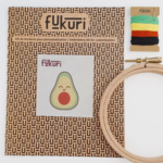 Kit Broderie - Avocat kawaii