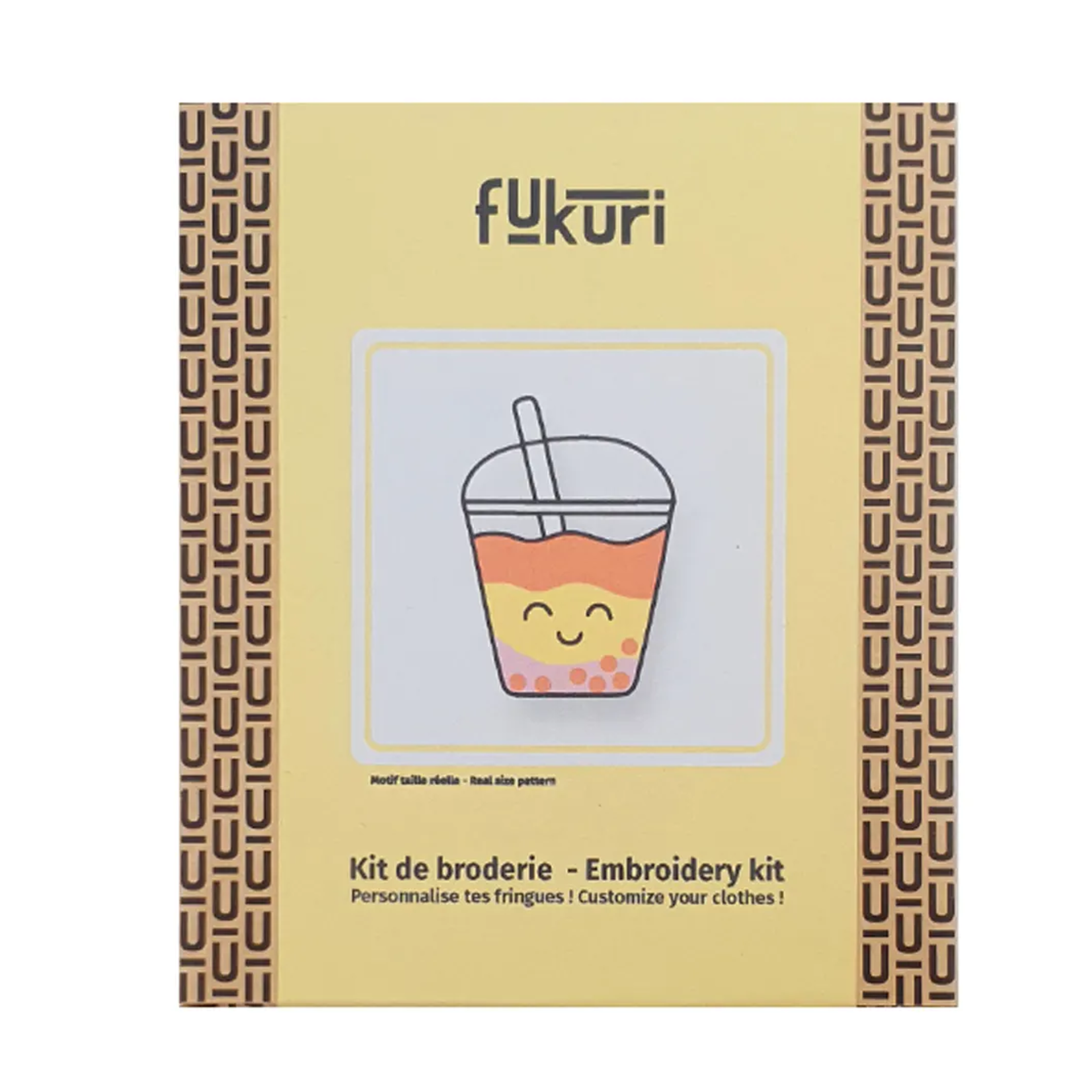 Kit Broderie - Bubble tea kawaii