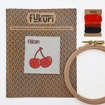 Kit Broderie - Cerises Kawaii