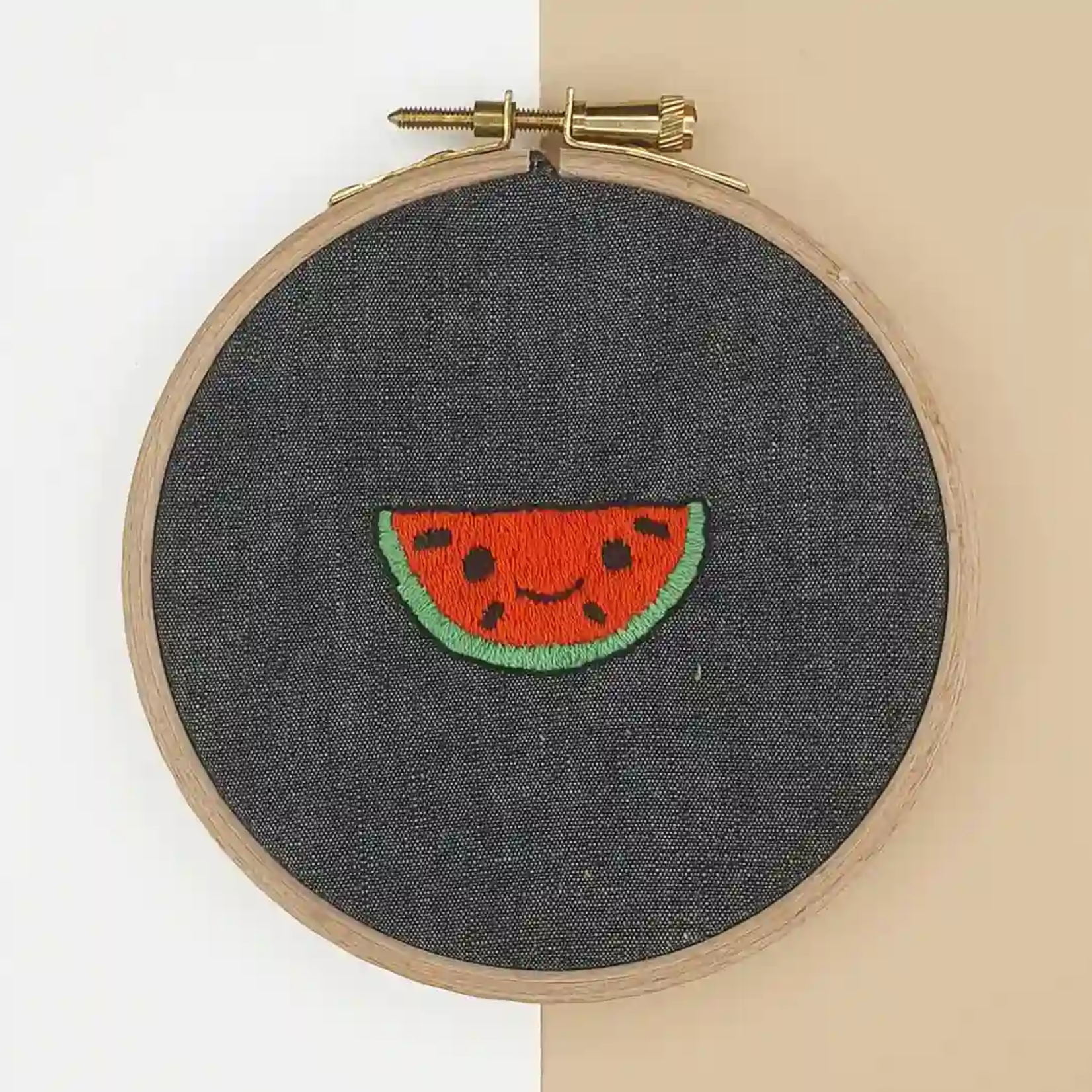 Kit Broderie - Pastèque Kawaii