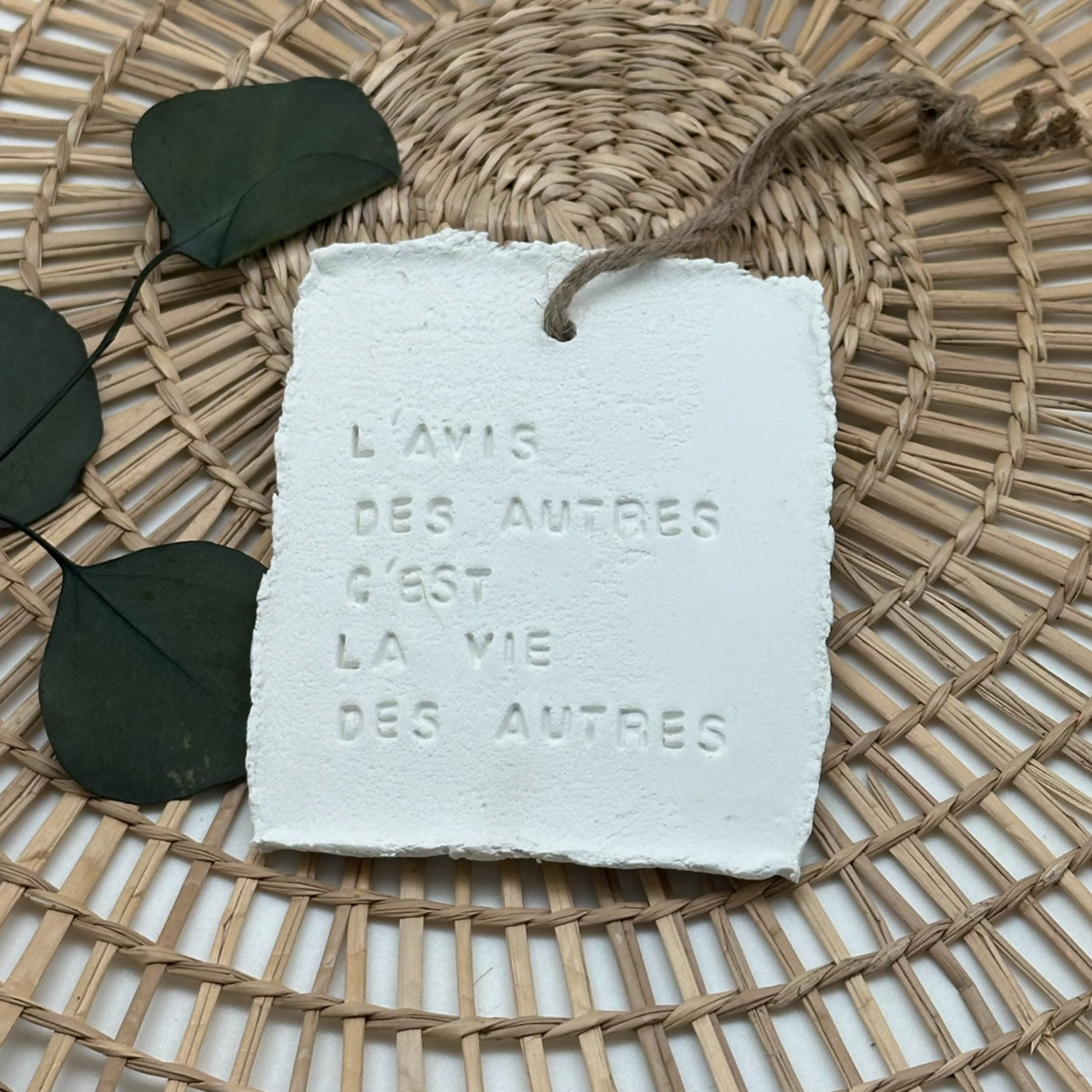 L'avis des autres c'est la vie des autres