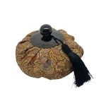 Aumônière parfumée  Cachemire Ocre (Néroli cologne)