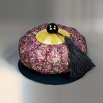 Aumônière parfumée  Fleurs d'Automne Bordeaux (Mystère d'ambre)