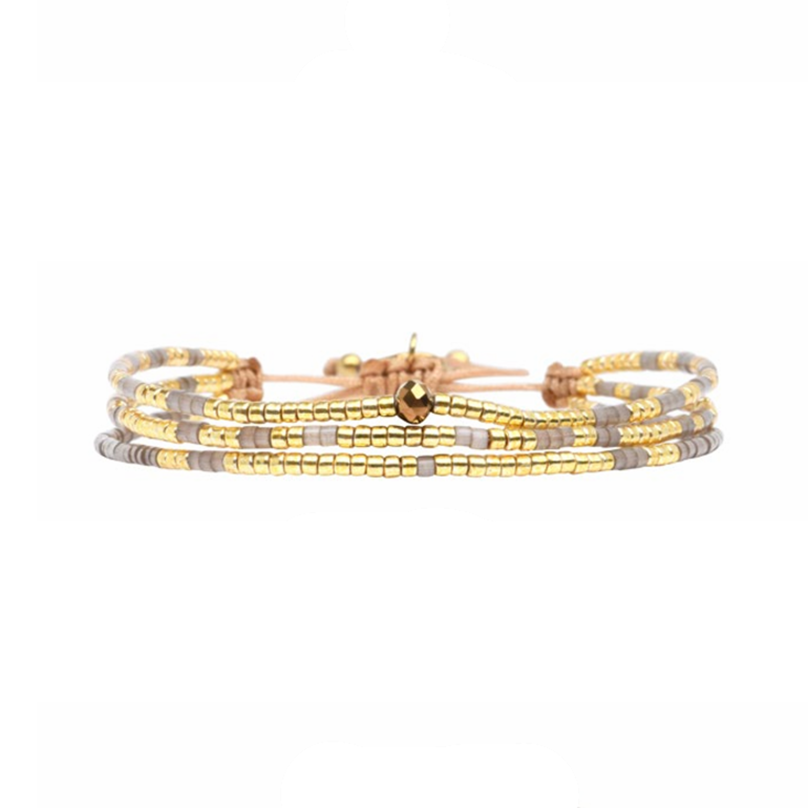 Bracelet Miyuki - Nude Signature Agathe