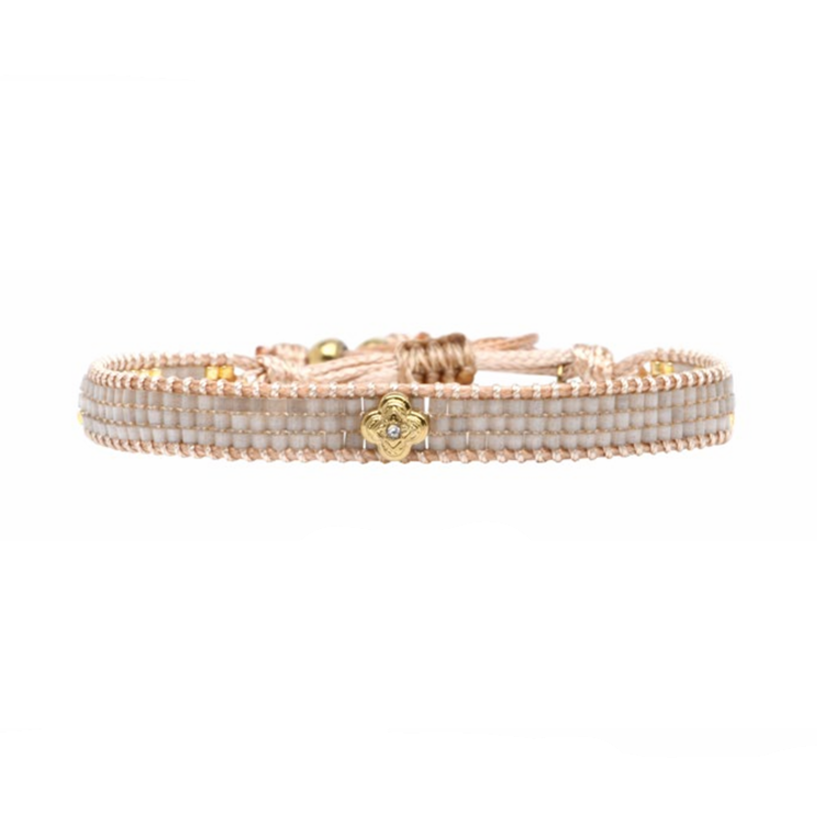 Bracelet Miyuki - Nude Signature Lily