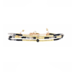 Bracelet Miyuki - Black Edition Agathe