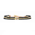 Bracelet Miyuki - Black Edition Mia