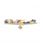 Bracelet Miyuki - Black Edition Jeanne