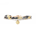 Bracelet Miyuki - Black Edition Léa