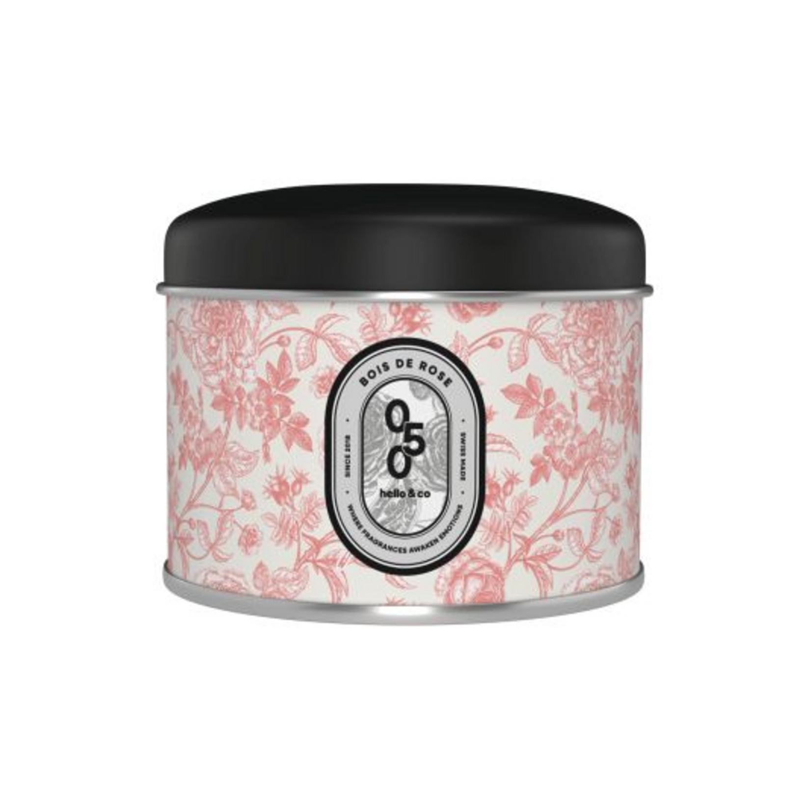 Bougie - Métal 180 ml (050 - Bois de Rose)