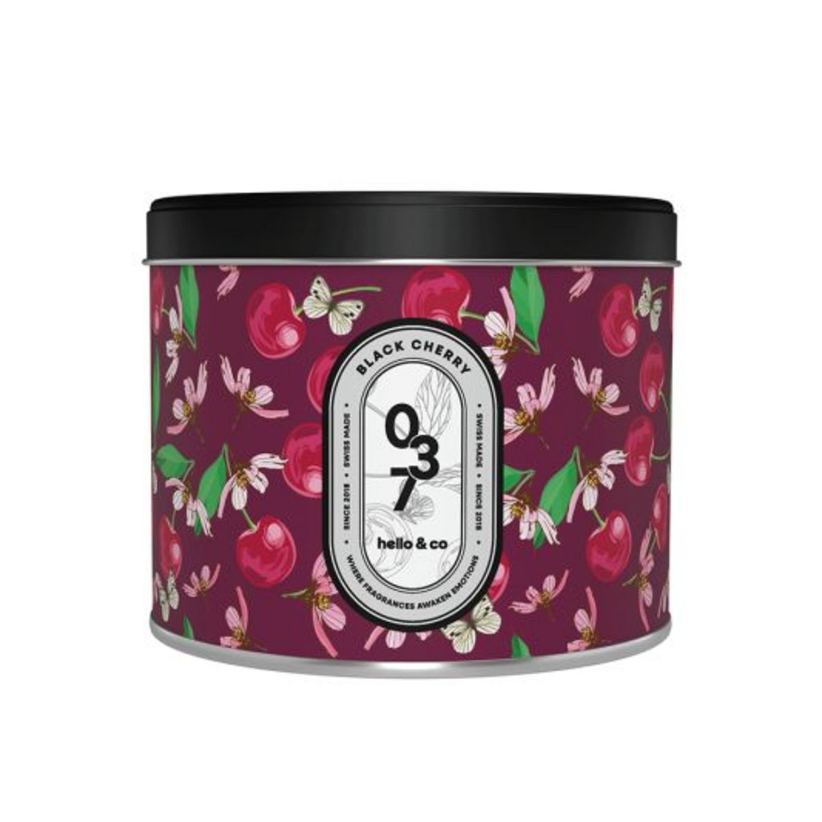 Bougie - Métal 500 ml (037 - Black Cherry)