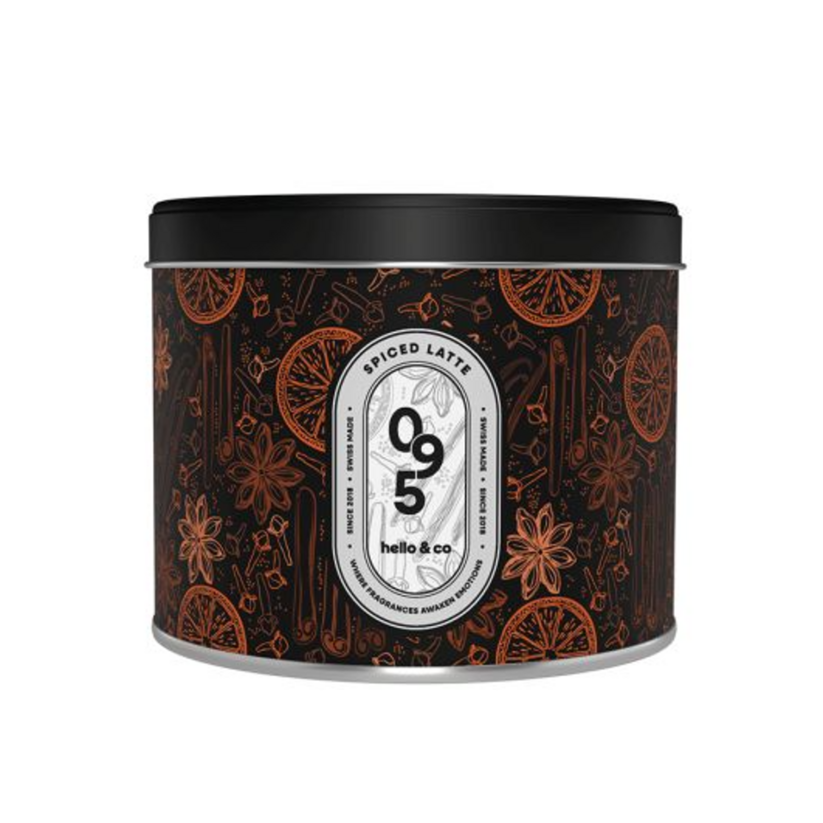 Bougie - Métal 500 ml (095 - Spiced Latte)