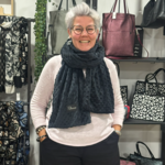 Echarpe Doudou Minky Shanna - Noir