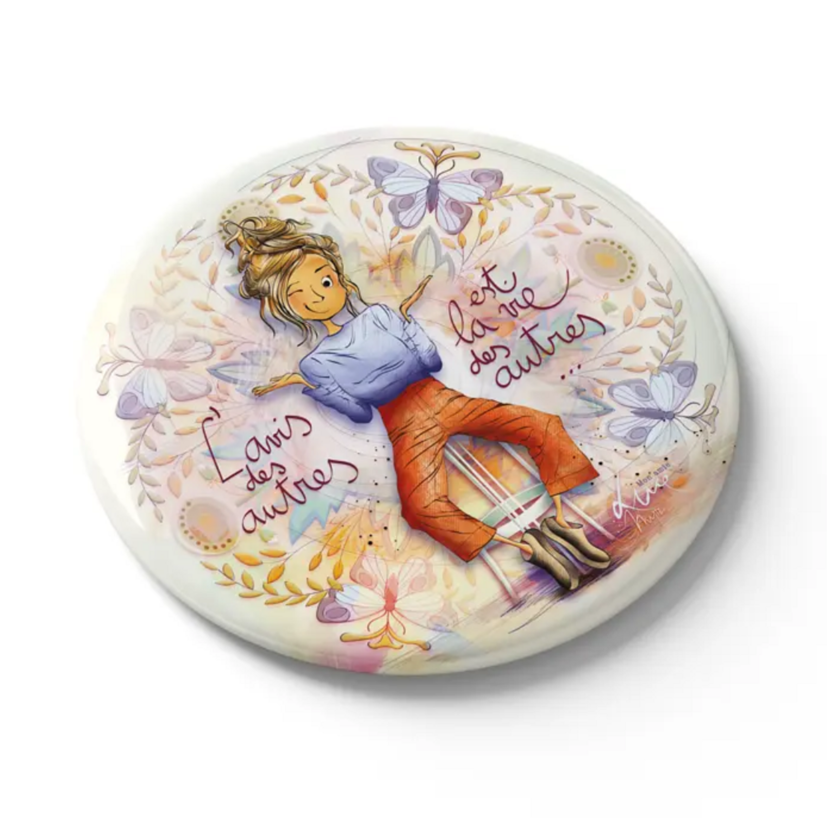 Aimant "L'avis des autres est la vie des autres"