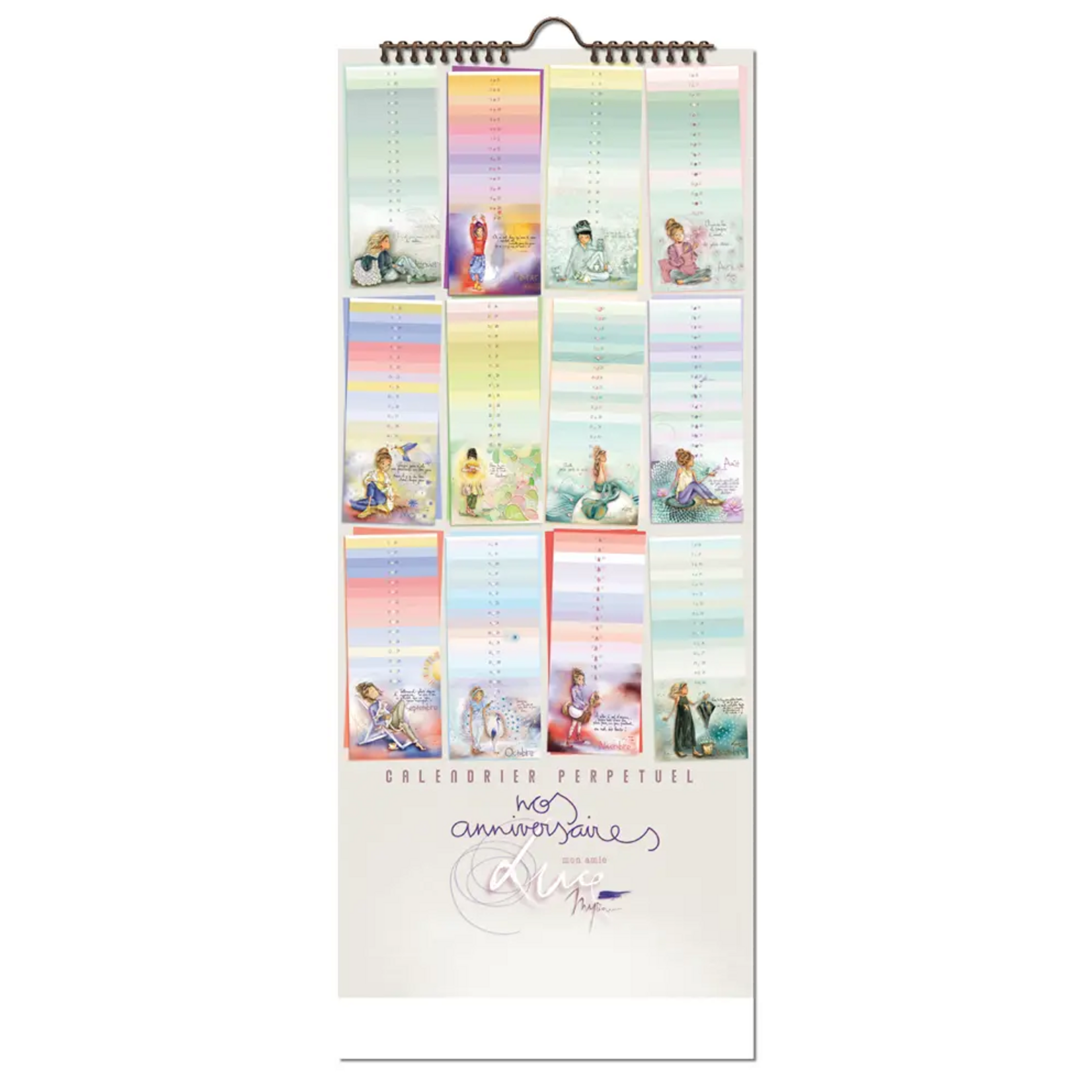 Calendrier anniversaire 2