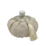 Aumônière parfumée  Beige et Argent (Ambre Palace)