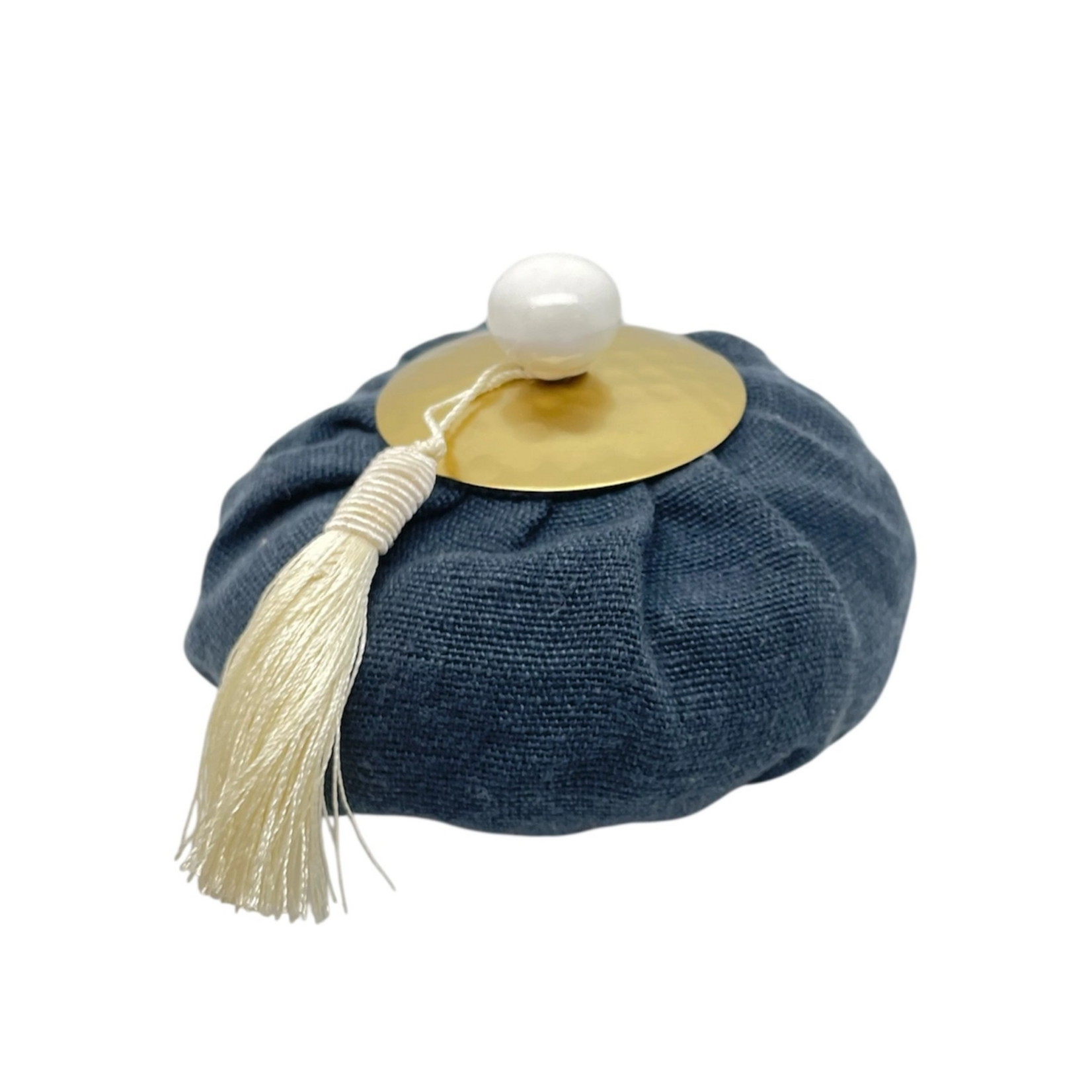 Aumônière parfumée  Lin Bleu (Figue Eden)