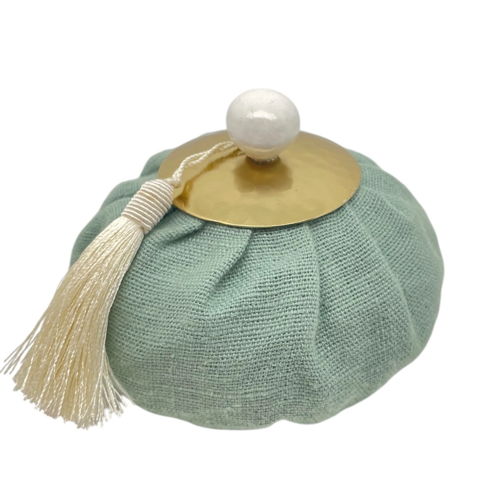 Aumônière parfumée  Lin Vert (Fraîcheur de Musc)