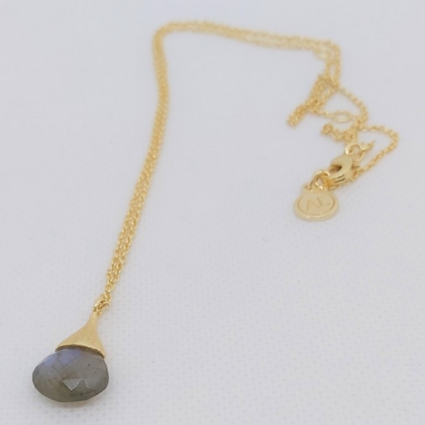 Collier Goutte Poétique Labradorite