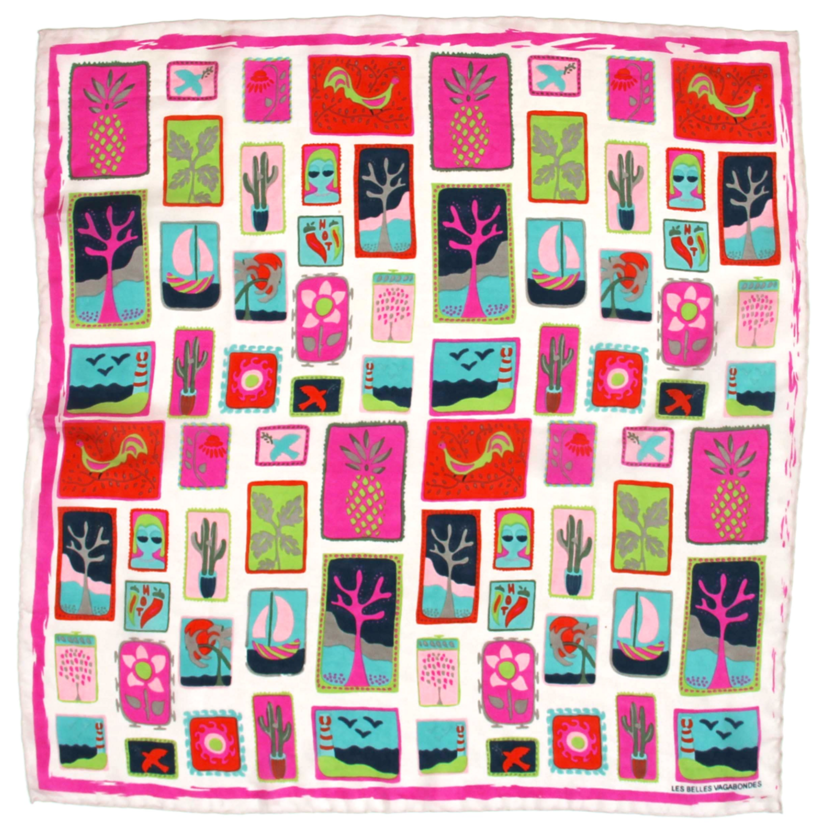 Mini Postcard Fuchsia