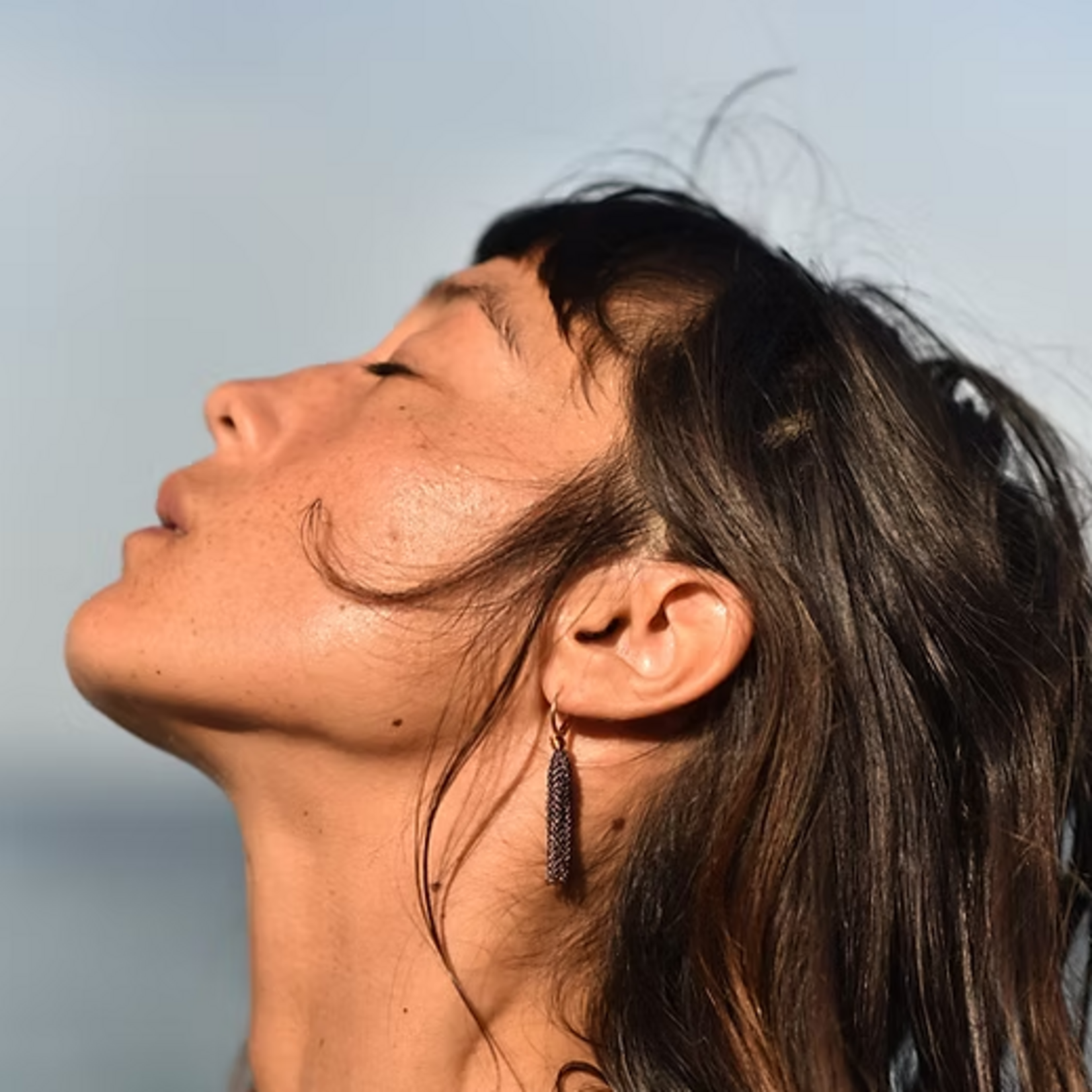 Boucles d'oreilles Black XS