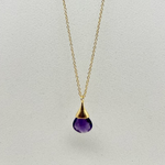 Collier Goutte Poétique Améthyste