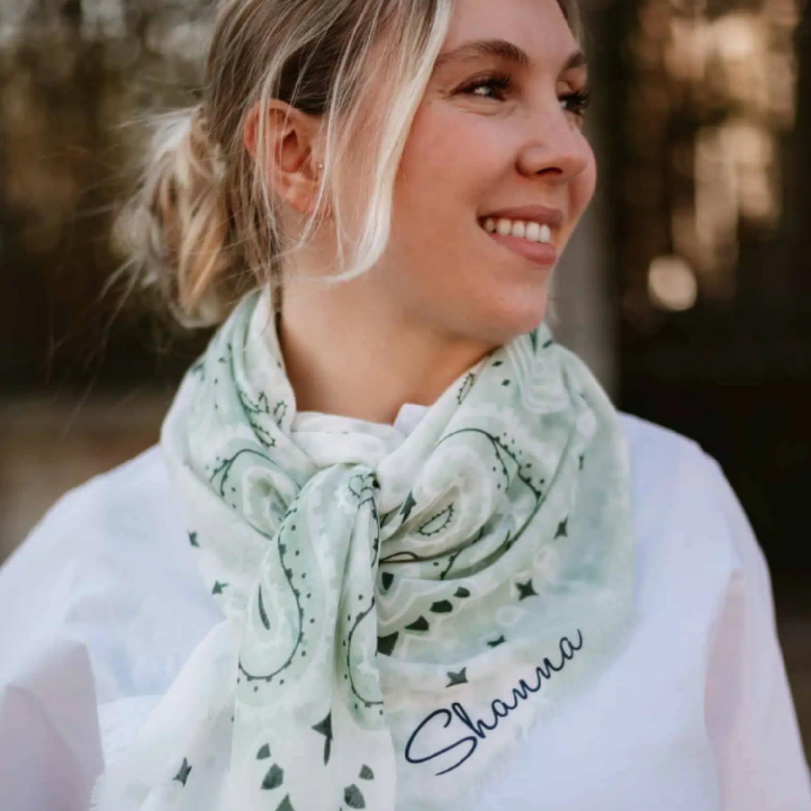 Bandana "Vert d’eau"
