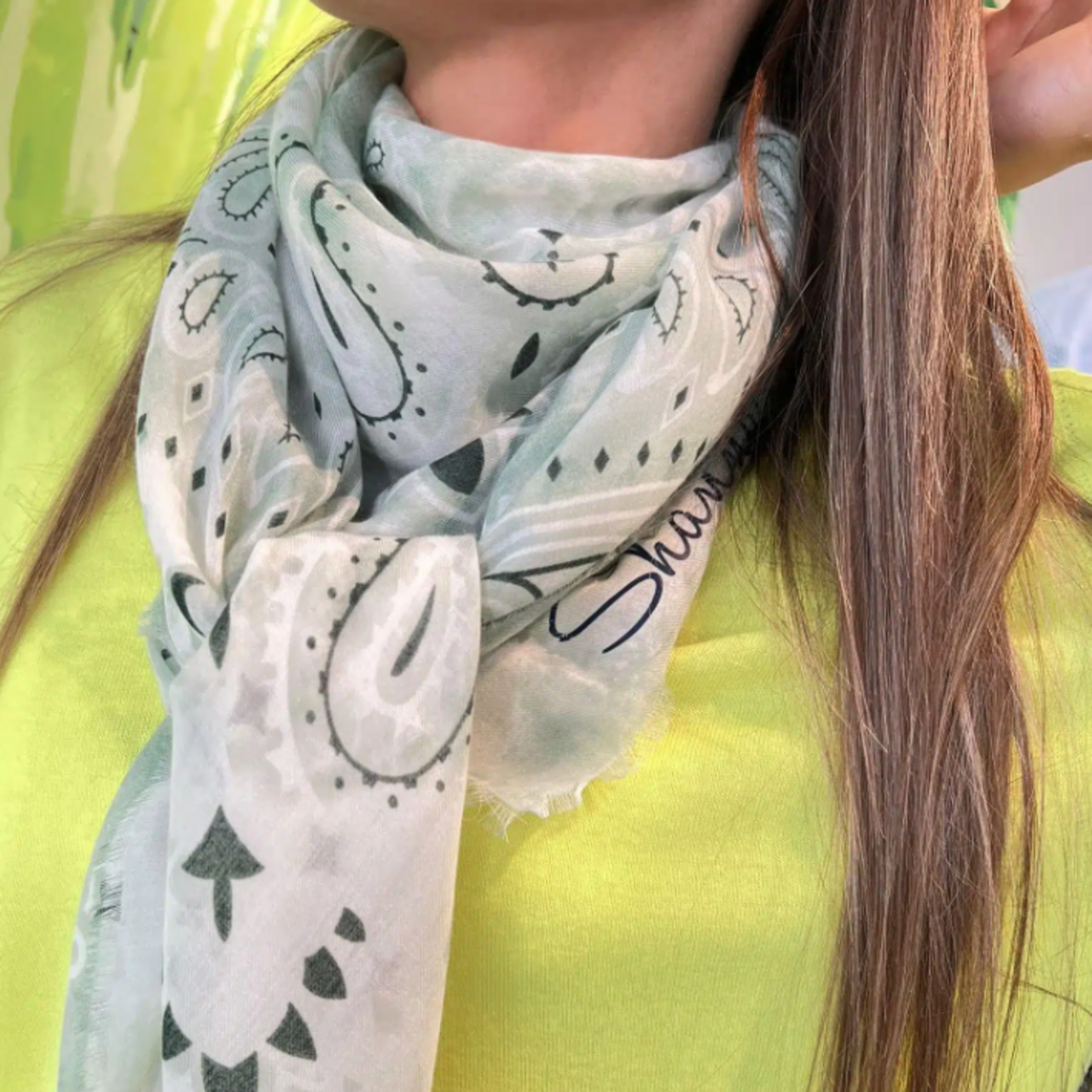 Bandana "Vert d’eau"