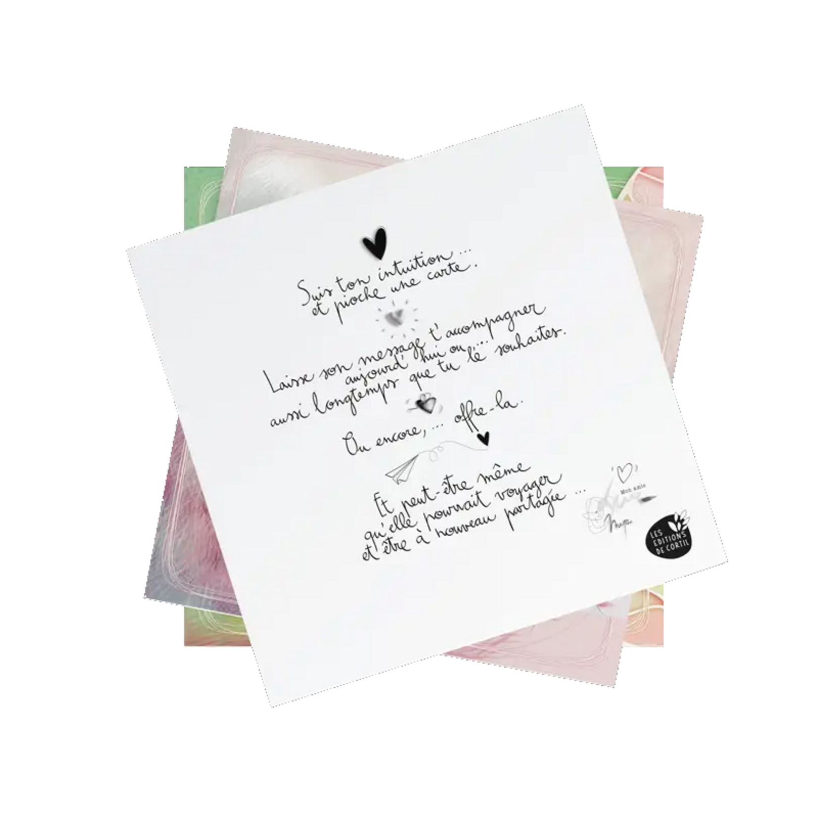 Coffret cartes à piocher cheval