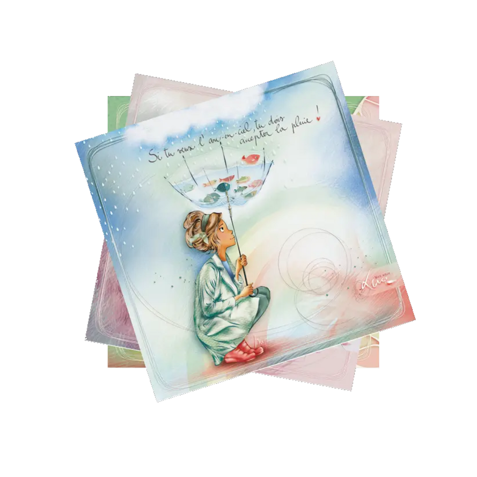 Coffret cartes à piocher cheval