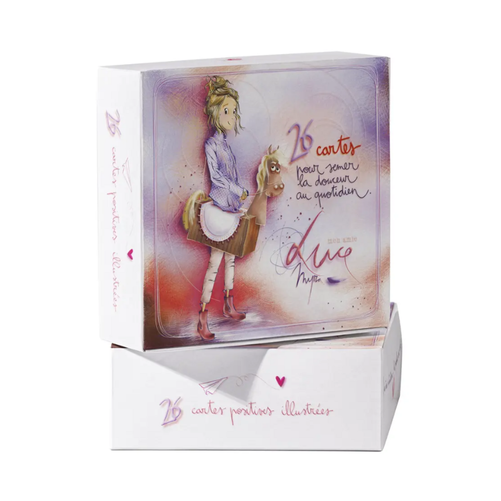 Coffret cartes à piocher cheval