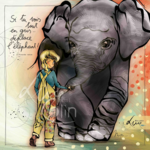 Carte postale "Si tu vois tout en gris"