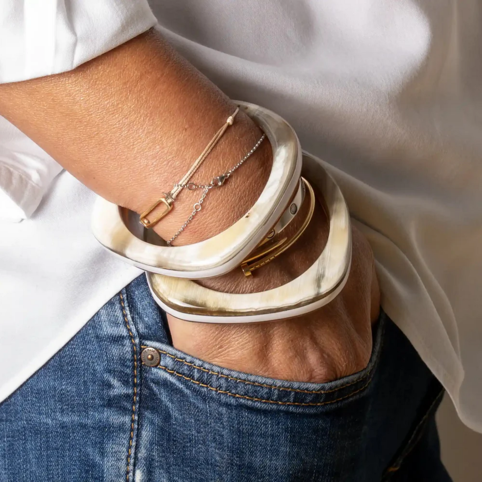 Bracelet BASILE Blanc