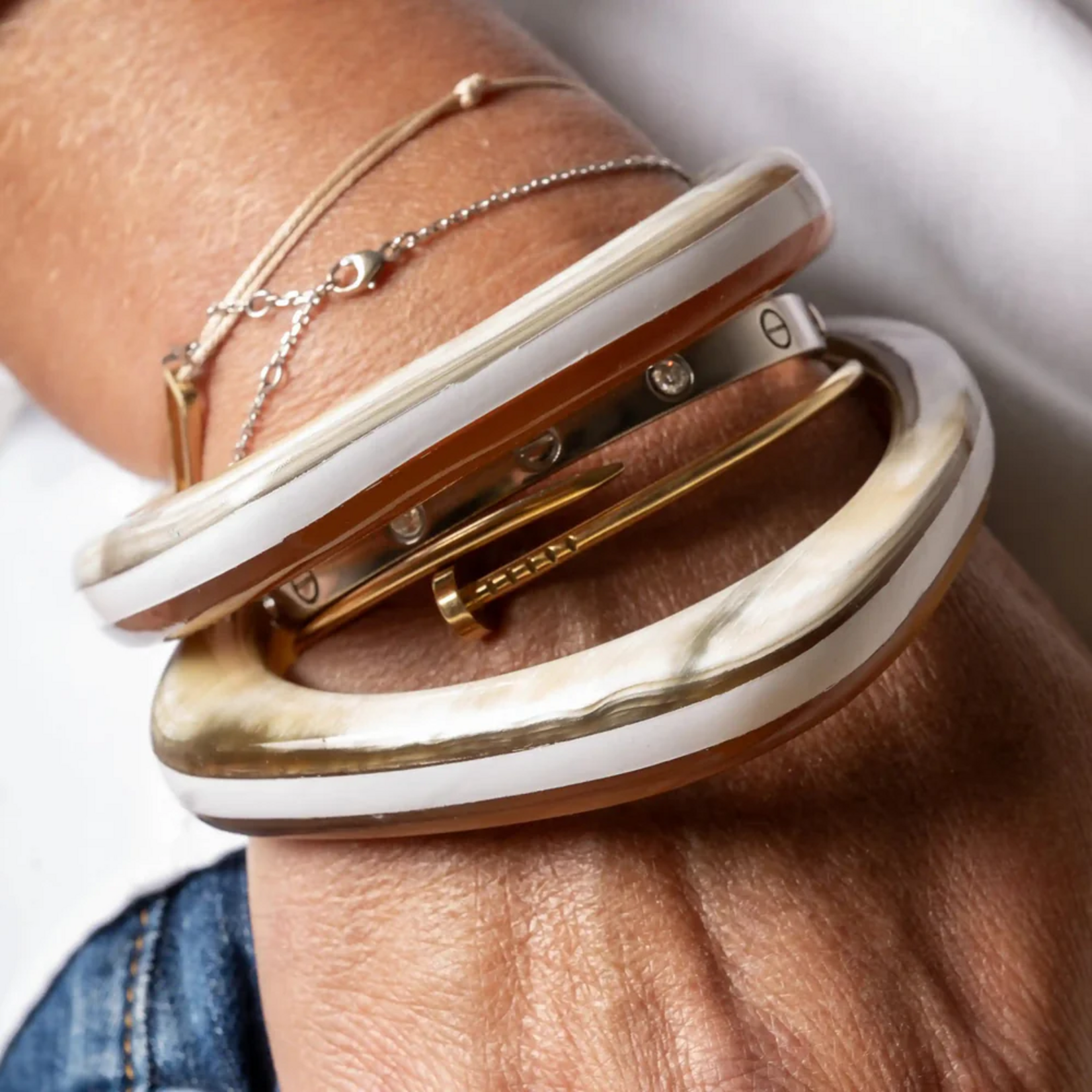 Bracelet BASILE Blanc
