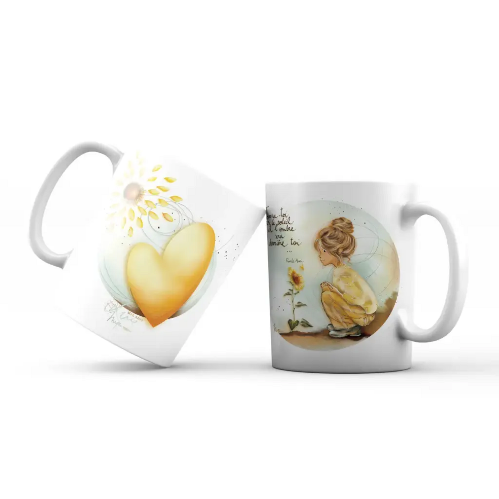 Tasse "Tourne toi vers le soleil …"